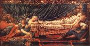 Burne-Jones, Sir Edward Coley Sleeping Beauty oil painting on canvas